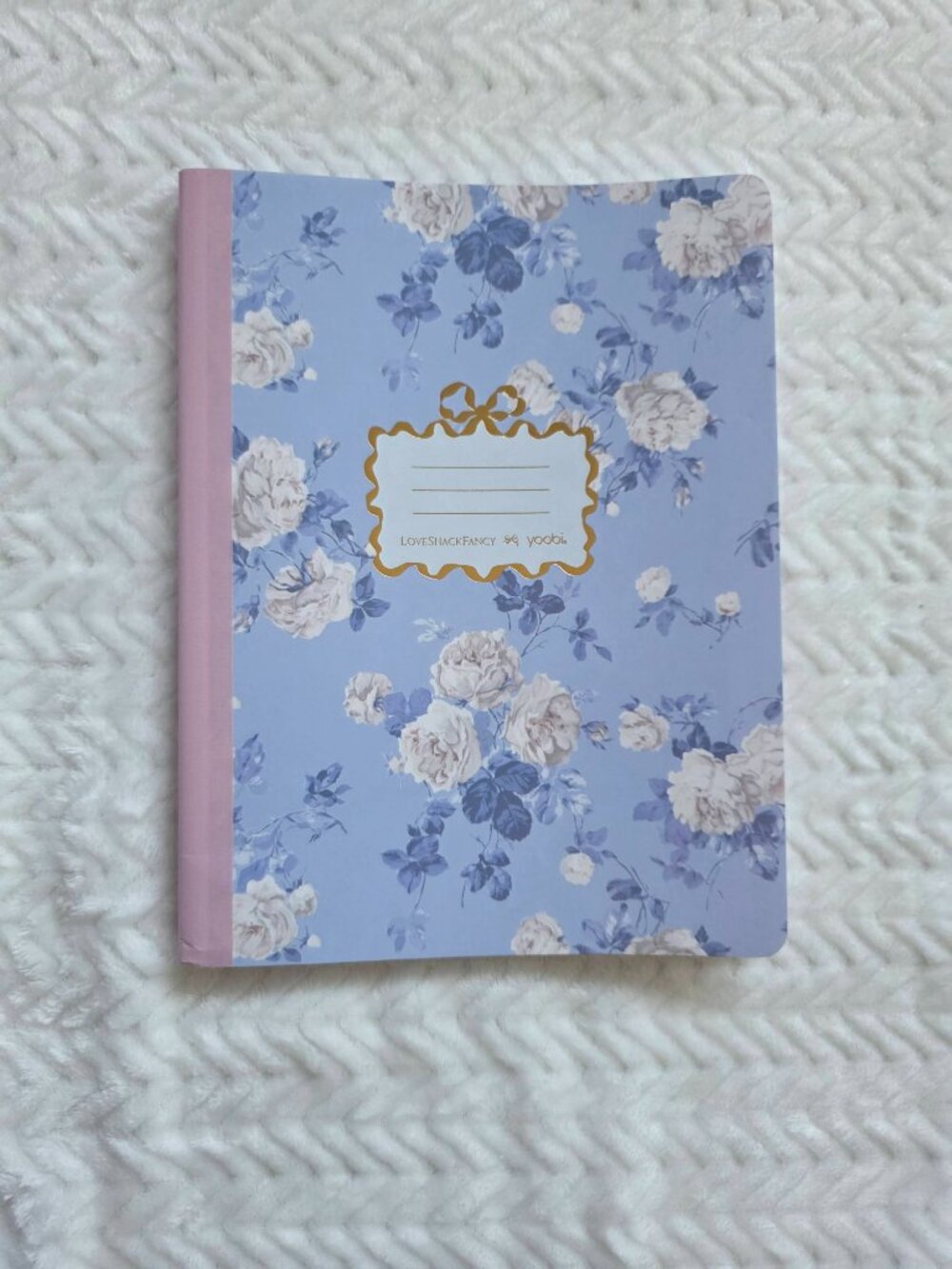 LoveShackFancy x Target Yoobi Laptop Sleeve binder blue Everblooming bundle - Picture 8 of 8